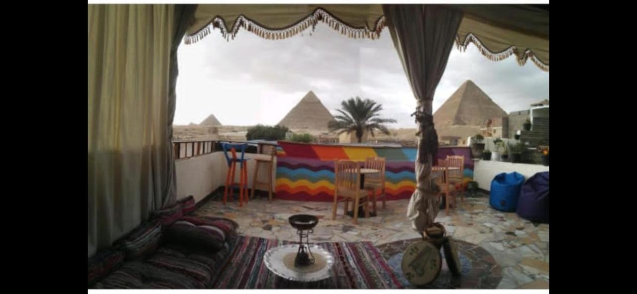 Anubis Kingdom Pyramids Hostel Kafrat al Jabal Bagian luar foto