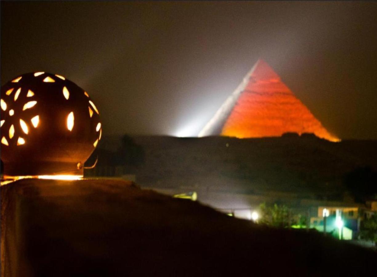 Anubis Kingdom Pyramids Hostel Kafrat al Jabal Bagian luar foto