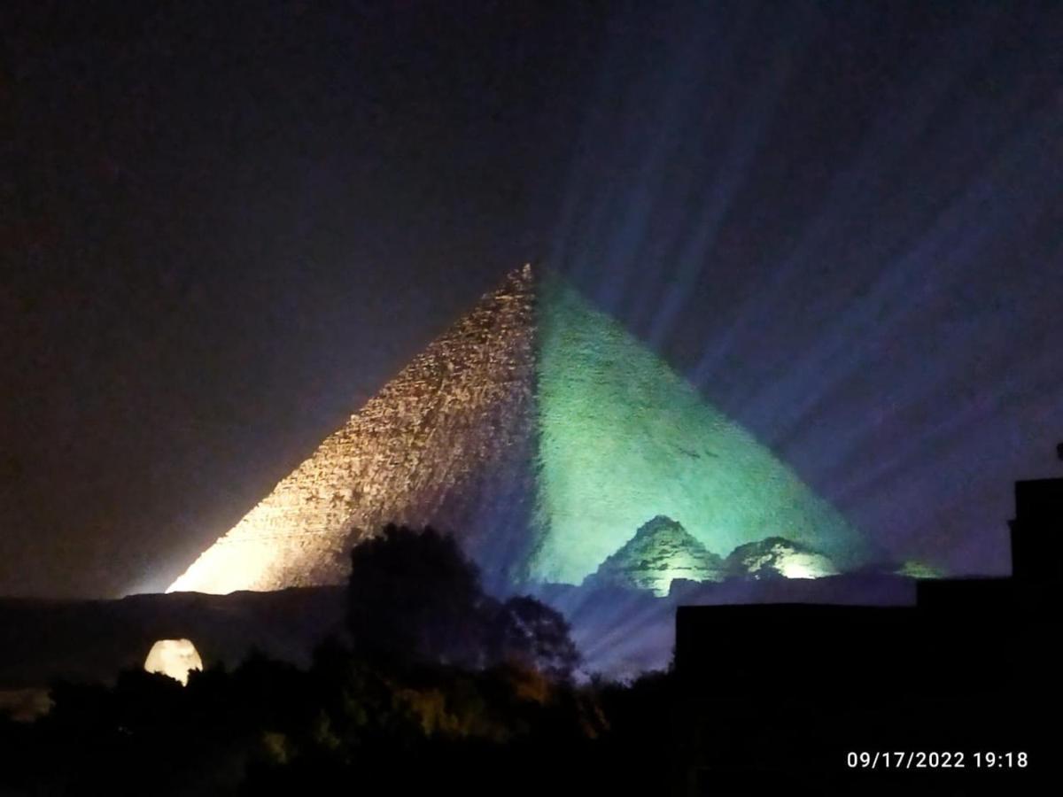 Anubis Kingdom Pyramids Hostel Kafrat al Jabal Bagian luar foto